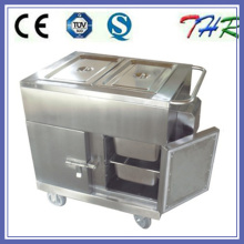 Электрическая тележка нагревательного материала из нержавеющей стали (THR-FC005)
